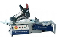 Affutage patin patinoire synthetique