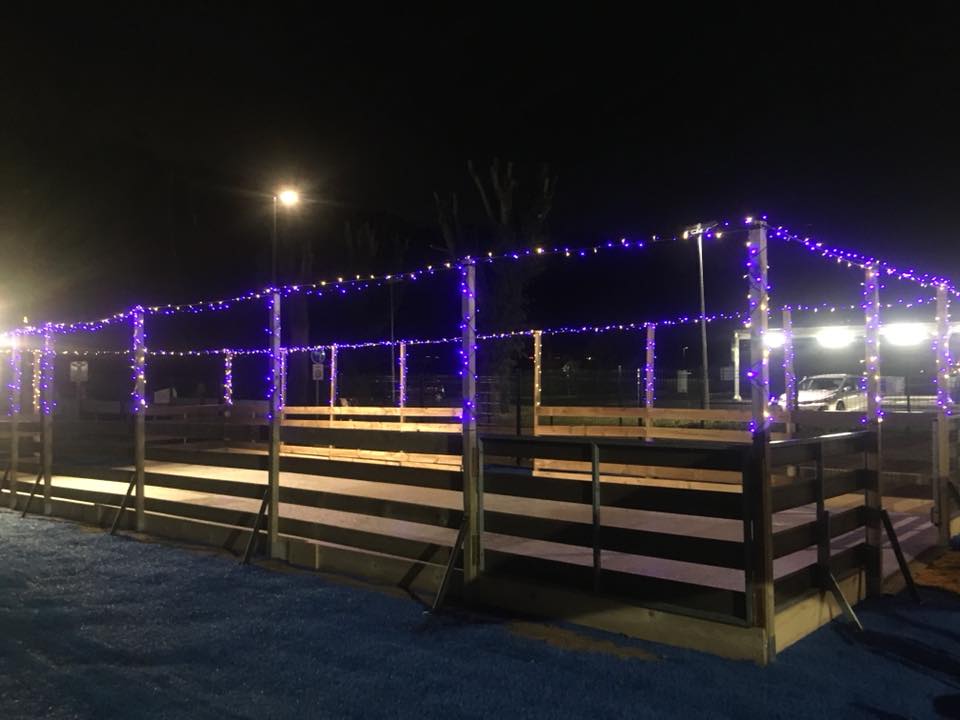 Patinoire de nuit