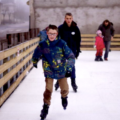 Patinoire pour un teambuilding