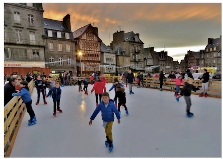 Patinoire synthe tique pour le tourisme 1