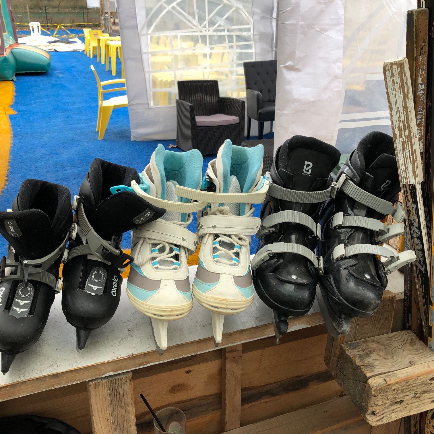 Paires de patins